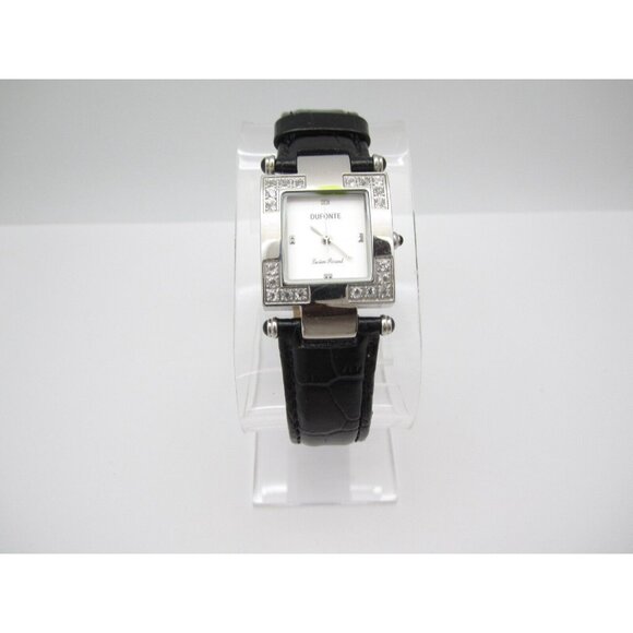 Women Dufonte Lucien Piccard Quartz WR Analog 24mm Watch (H92) "New Battery" - Picture 3 of 9